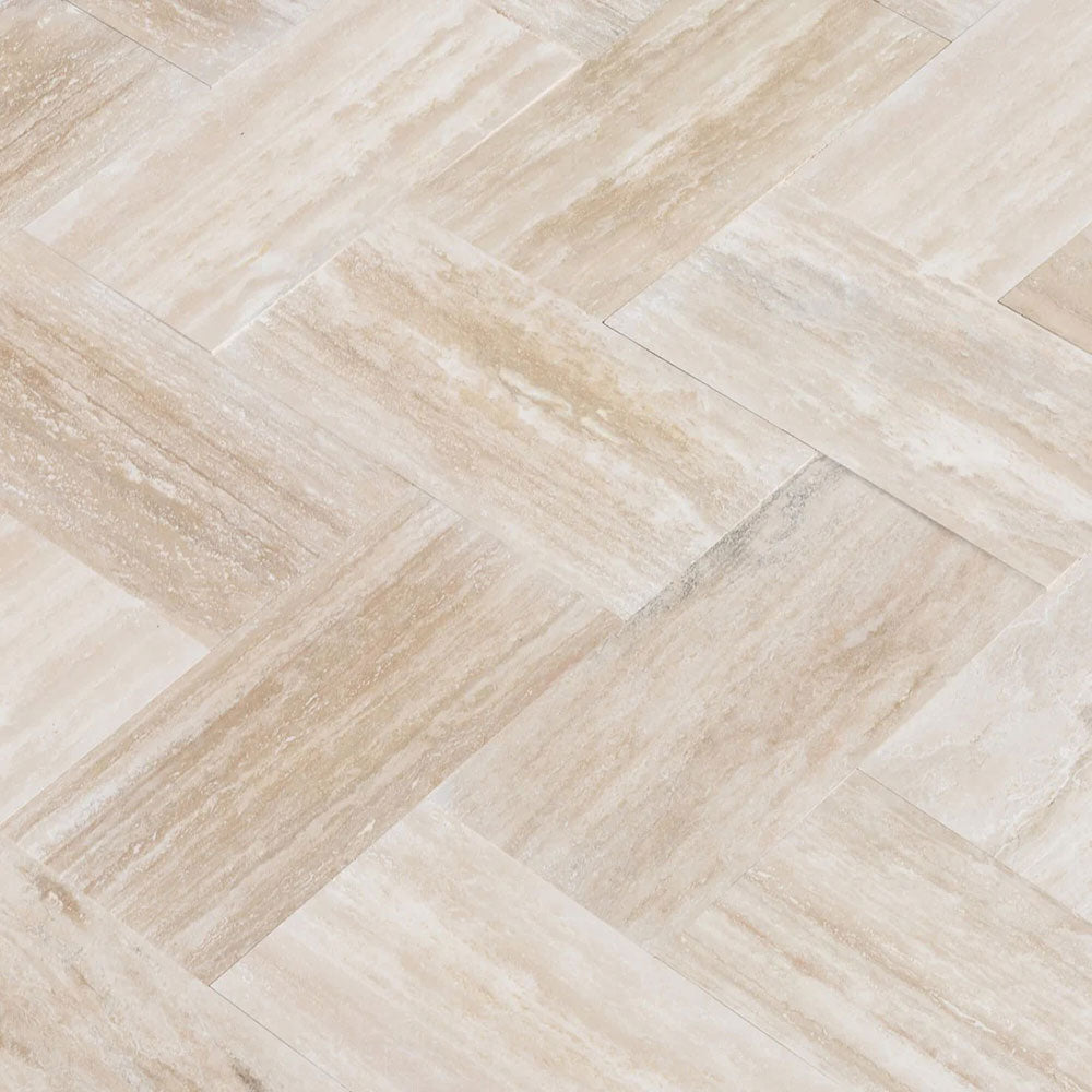 Vein Cut Polished 24 x 12 Travertine Stone Flooring Tiles